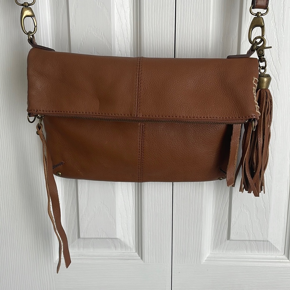 Lucky Brand Convertible Fold-over Crossbody Purse